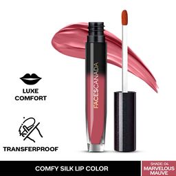 FACES CANADA Comfy Silk Lightweight Satin Matte HD Lipstick 3ml - Marvelous Mauve 04-picture-4