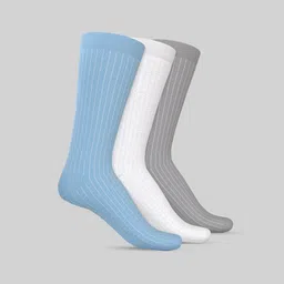 TalkingSox Pack Of 3 Calf-Length Socks-picture-40