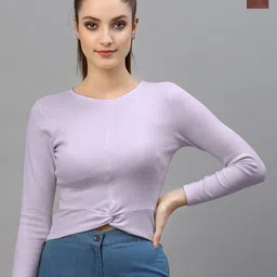 Friskers Pack Of 2 Fitted Crop Tops-picture-20