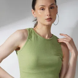 Lagashi Fitted Cotton Crop Top-picture-30