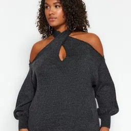 Trendyol Off-Shoulder Pullover Sweater-picture-48