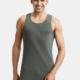 Jockey Round Neck Racer Back Cotton Gym Vest-picture-27