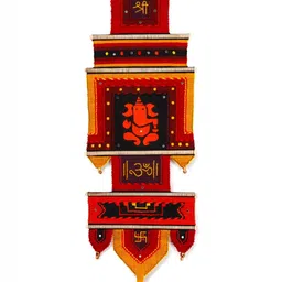 PURINA'S Red & Brown Cotton Wall Hanging Tapestry-picture-14