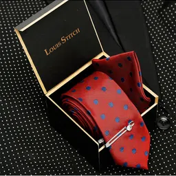 LOUIS STITCH Men Silk Necktie Accessory Gift Set-picture-25