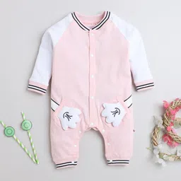 BUMZEE Infant Girls Printed Cotton Rompers-picture-49