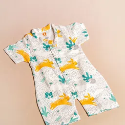 OOKA Infants Printed Pure Cotton Rompers-picture-22