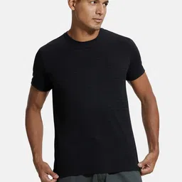 Jockey Super Combed Supima Cotton Solid Round Neck Half Sleeve T-shirt-IM21 image 1