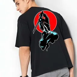 KAIDO Men Drop-Shoulder Sleeves Pure Cotton T-shirt-picture-30