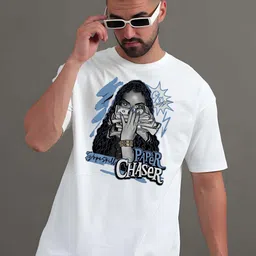 KAIDO Men Drop-Shoulder Sleeves Pure Cotton T-shirt-picture-15