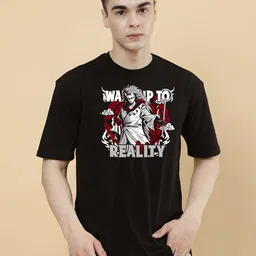 KAIDO Men Drop-Shoulder Sleeves Pure Cotton T-shirt-picture-36