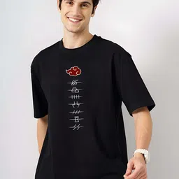 KAIDO Men Drop-Shoulder Sleeves Pure Cotton T-shirt-picture-10