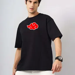 KAIDO Men Drop-Shoulder Sleeves Pure Cotton T-shirt-picture-25