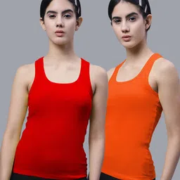 FBAR Pack Of 2 Scoop Neck Bio Wash Cotton Tank Top-picture-32