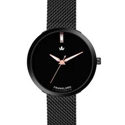 Franklord Women Textured Straps Analogue Watch F-118 BLL-image-32