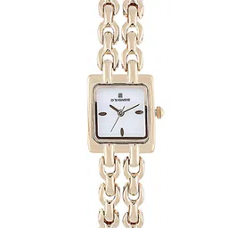 d'signer Dsigner Women Brass Embellished Dial & Bracelet Style Straps Analogue Watch 725GM.6L-picture-12