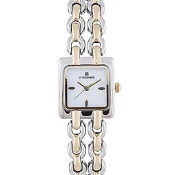 d'signer Dsigner Women Brass Embellished Dial & Bracelet Style Straps Analogue Watch 725TM.6L-picture-11