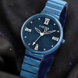 Sandy D Carter Women Embellished Dial & Bracelet Style Straps Analogue Watch SDC24-42-BL-picture-30