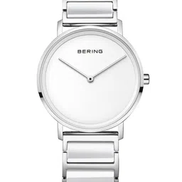 BERING Women White Dial & White Ceramic Bracelet Style Straps Analogue Watch-picture-10
