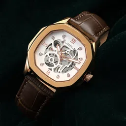 French Connection Women Skeleton Dial & Leather Straps Analogue Watch FCA06-1-image-66