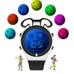 Spiky Unisex Kids Dial & Bracelet Style Straps Digital Multi Function Automatic Watch SPKEVA26_C4_BLK-picture-12