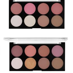 MARS Set of 2 Matte Fantasy Palette Blusher with Highlighter & Bronzer - 02 & 03-picture-30