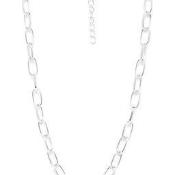 DressBerry Silver-Plated Link Necklace image 1