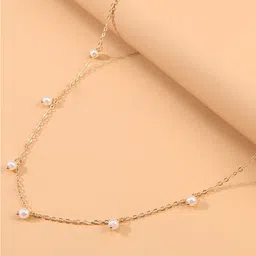 BEWITCHED Millie Gold-Plated Pearl Beaded Waist Chain image 1