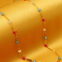 Sukkhi Gold-Plated Beaded Chain image 1
