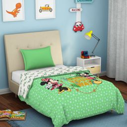 SPACES Unisex Kids Green Blankets Quilts and Dohars-picture-34
