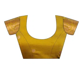 KALINI Ethnic Motifs Zari Silk Blend Saree image 3