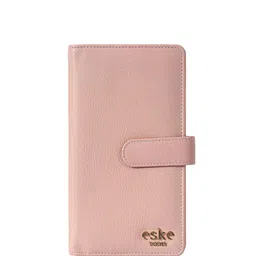 Eske Women Textured Leather RFID Two Fold Wallet-picture-26