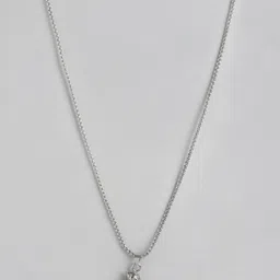 PARIS HAMILTON Rhodium-Plated Stainless Steel Axe Shaped Pendant With Chain-picture-23