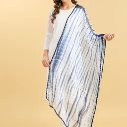 Dupatta Bazaar Dyed Shibori Dupatta-image-46