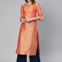Swishchick Women Embellished Flared Sleeves Sequinned Kurta-image-0