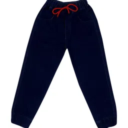 CREMLIN CLOTHING Kids Navy Blue Jogger Jeans-picture-48