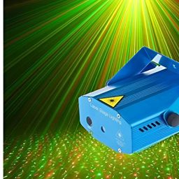 ENORMITY Blue & Black Abstract Shaped Mini Laser Projector-picture-34