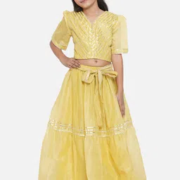 Modish Couture Girls Gotta Patti Ready to Wear Lehenga Choli image 1