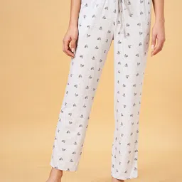 Dreamz by Pantaloons Women Printed Mid Rise Cotton Lounge Pants-image-40