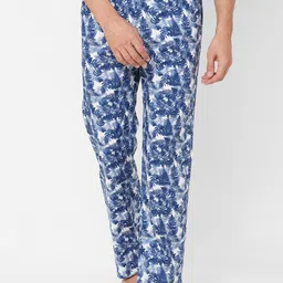 URBAN SCOTTISH Men Printed Pure Cotton Lounge Pants-image-99
