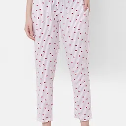 URBAN SCOTTISH Women Striped Lounge Pants-image-53