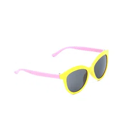 Lil Lollipop Kids Grey Lens & Yellow Wayfarer Sunglasses with UV Protected Lens-picture-32