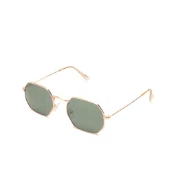 Roadies Unisex Green Lens & Gold Other Sunglasses with Polarised Lens-picture-6