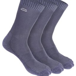 Heelium Unisex Pack of 3 Odour-Free Breathable Bamboo Crew Length Socks-picture-3