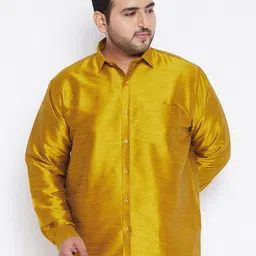 VASTRAMAY Men Silk Premium Casual Shirt-image-75