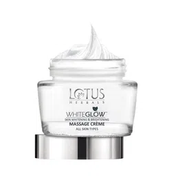 Lotus Herbals Sustainable Whiteglow Skin Whitening Brightening Massage Creme 60g-picture-24