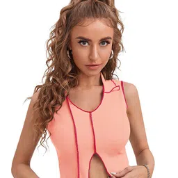 Sitanjali V-Neck Sleeveless Fitted Top-picture-31