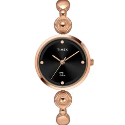 Timex Women Stainless Steel Bracelet Style Straps Analogue Watch TWEL18203-picture-0