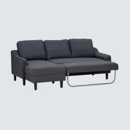 royaloak Texas American Fabric Sofa Cum Bed In Grey Color image 5