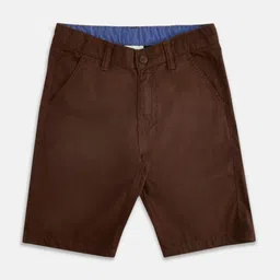 Pantaloons Junior Boys Brown Chino Shorts-image-27