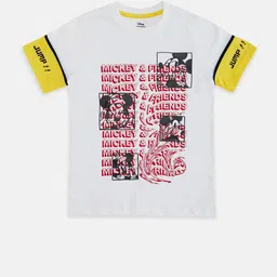 Pantaloons Junior Boys Typography Printed Cotton T-shirt-picture-35